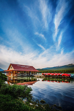 Maligne Boathouse